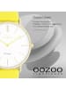 Oozoo Analog-Armbanduhr Oozoo Vintage Series gelb groß (ca. 40mm)