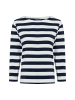Marie Lund Shirt in ecru marine