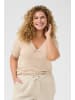 KAFFE curve T-shirt KCwinni A-shape in Feather Gray