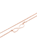 Steel_Art Kette mit Anhänger Immensus goldfarben in rosegoldfarben