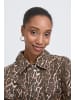 ICHI Jeansjacke IHBROKES Box fit in LEOPARD