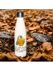 Mr. & Mrs. Panda Wasserflasche Pinguin Pommes Eimer mit Spruch in Weiß
