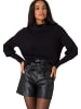 Zero  Pullover mit Pailletten in Black Beauty