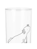 Mr. & Mrs. Panda Glas Axolotl Schwimmen ohne Spruch in Transparent