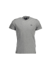 La Martina Graues Baumwoll-T-Shirt