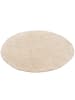 Pergamon Hochflor Langflor Teppich Aloha Rund in Beige