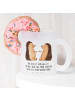 Mr. & Mrs. Panda Teetasse Igel Liebe mit Spruch in Transparent