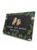 Mr. & Mrs. Panda Adventskalender Hase Tanzen mit Spruch in Kreidetafel