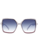 Ana Hickmann Damen Sonnenbrillen Quadrat Beige