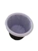 React Eisbad Tonne in Schwarz 80x73x80cm