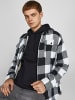Jack & Jones Hoodie Kapuzen Pullover JJEBRADLEY in Schwarz