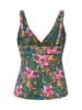 LASCANA Tankini-Top in tanne mehrfarbig - 0001