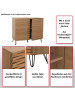 MCW Kommode M49 3D-Design Staufächer, Natur