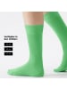 von Jungfeld Classic Socken Signature Innenbund in Grasgrün