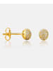 Diamant L'éternel Ohrringe aus 585 Gelbgold