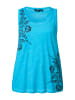 Ulla Popken Strick-Top in tiefes aqua