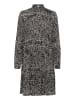 Kaffe Kleid KAriani Loose fit in Black/Turtledove Graphic Dot