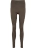 Hummel Leggings Hmlcourt Paddeltennis Damen in TURKISH COFFEE