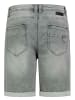 Sublevel Sommerliche Gerade Shorts Basic 5 Pocket in Grau-2