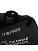travelite Accessoires Faltbarer Rucksack 46 cm in schwarz