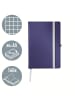 Leitz Notizbuch Style HC A5 kariert titan blau