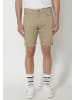 KOROSHI Bermuda Denim Stretch Regular Farben in beige