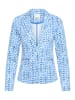 ICHI Blazer IHKATE Regular fit in SODALITE BLUE IKAT