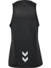 Hummel T-Shirt "Hmlrun Singlet S/L Woman" in Schwarz