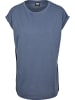 Urban Classics Urban Classics Damen Ladies Extended Shoulder Tee in vintageblue