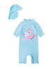 Minoti 2tlg. Set: Badeanzug 18SWIM 2 in hellblau