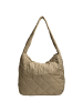 Seidenfelt Hetta Maxi Hobo - Schultertasche 42 cm (cool grey) in soft toffee