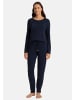 Hanro Schlafanzug Oberteil Sleep & Lounge in Deep navy