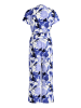 Betty Barclay Jumpsuit mit Eingrifftaschen in Weiß/Blau