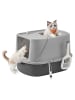 Feandrea Katzentoilette Boxal in Grau - (B)57 x (H)38.2 x (T)43.6 cm