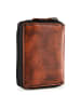 Greenburry Destressed Geldbörse RFID Schutz Leder 10.5 cm rusty orange
