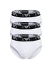 Emporio Armani Slip 3er Pack in Weiß
