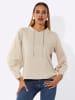 creation L Sweatshirt in sand-silberfarben