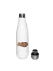 Mr. & Mrs. Panda Isolierflasche Einhorn Meerschweinchen ohne Spruch in Weiß
