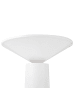 Beliani Tischleuchten LEVIRA in Weiß - (W) 14 x (H) 19 x (L) 14 cm