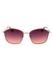 Liu Jo Frauen Sonnenbrille Geometrisch Rose Gold