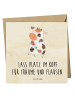Mr. & Mrs. Panda Klappkarte Kuh mit Spruch in Vintage