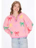 myMo Women Sweater in rose