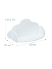 relaxdays Wandregal Wolke - (B)60 x (H)31,5 x (T)21 cm