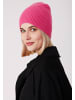 Style Republic Kaschmir Beanie fein gerippt in neon pink