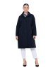 Ulla Popken Mantel in dunkles marine