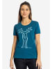 elkline T-Shirt Rudolfine in blue coral - reefwater