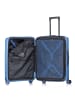Pack Easy Jet 4 Rollen Trolley 64 cm mit Dehnfalte marine