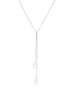Elli Halskette 925 Sterling Silber Geo, Plättchen in Silber