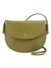 DuDu Skye Umhängetasche Leder 21 cm in olive