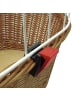 KLICKfix Doggy Basket Plus 40 - Hundefahrradkorb (Korbklip) 52 cm in brown/grey